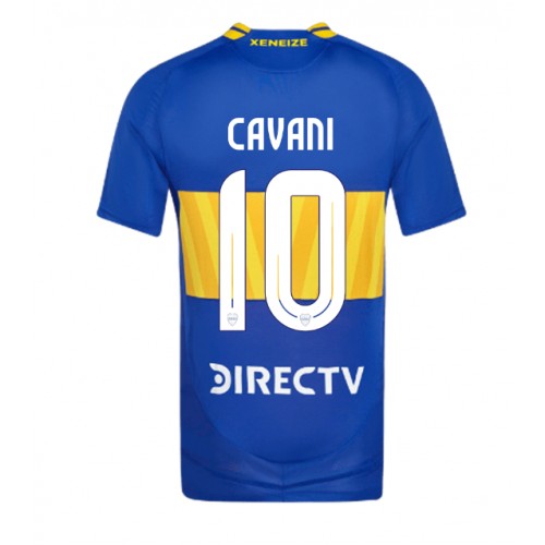 Dres Boca Juniors Edinson Cavani #10 Domaci 2024-25 Kratak Rukav